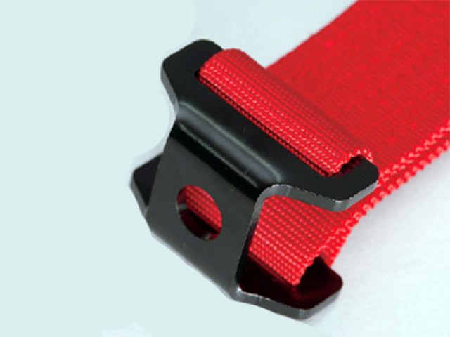 Cusco Tow Strap, Universal, RED, 310mm, 3.5t