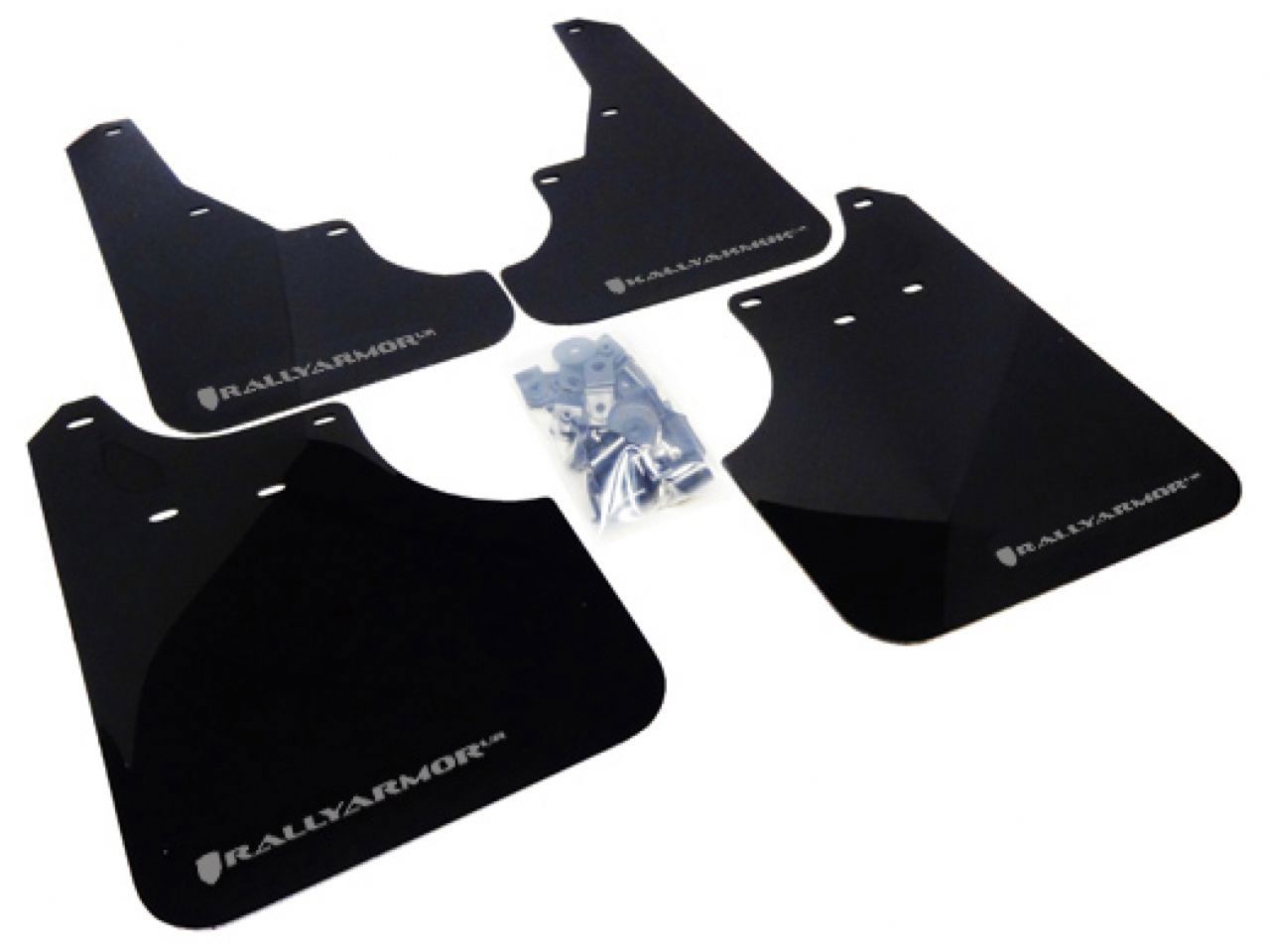 Rally Armor Mud Flaps MF11-UR-BLK/SIL Item Image