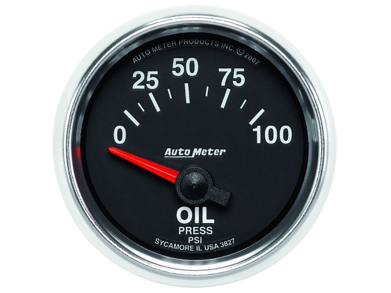 Autometer Gauge, Oil Pressure, 2 1/16", 100psi, Electric, Gs