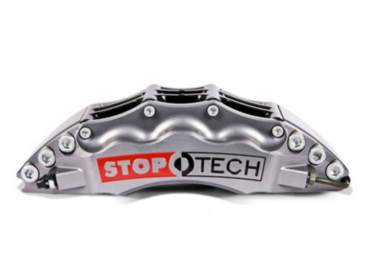 StopTech Trophy Sport Big Brake Kit; Silver Caliper Drilled 2-Piece Rotor, Front