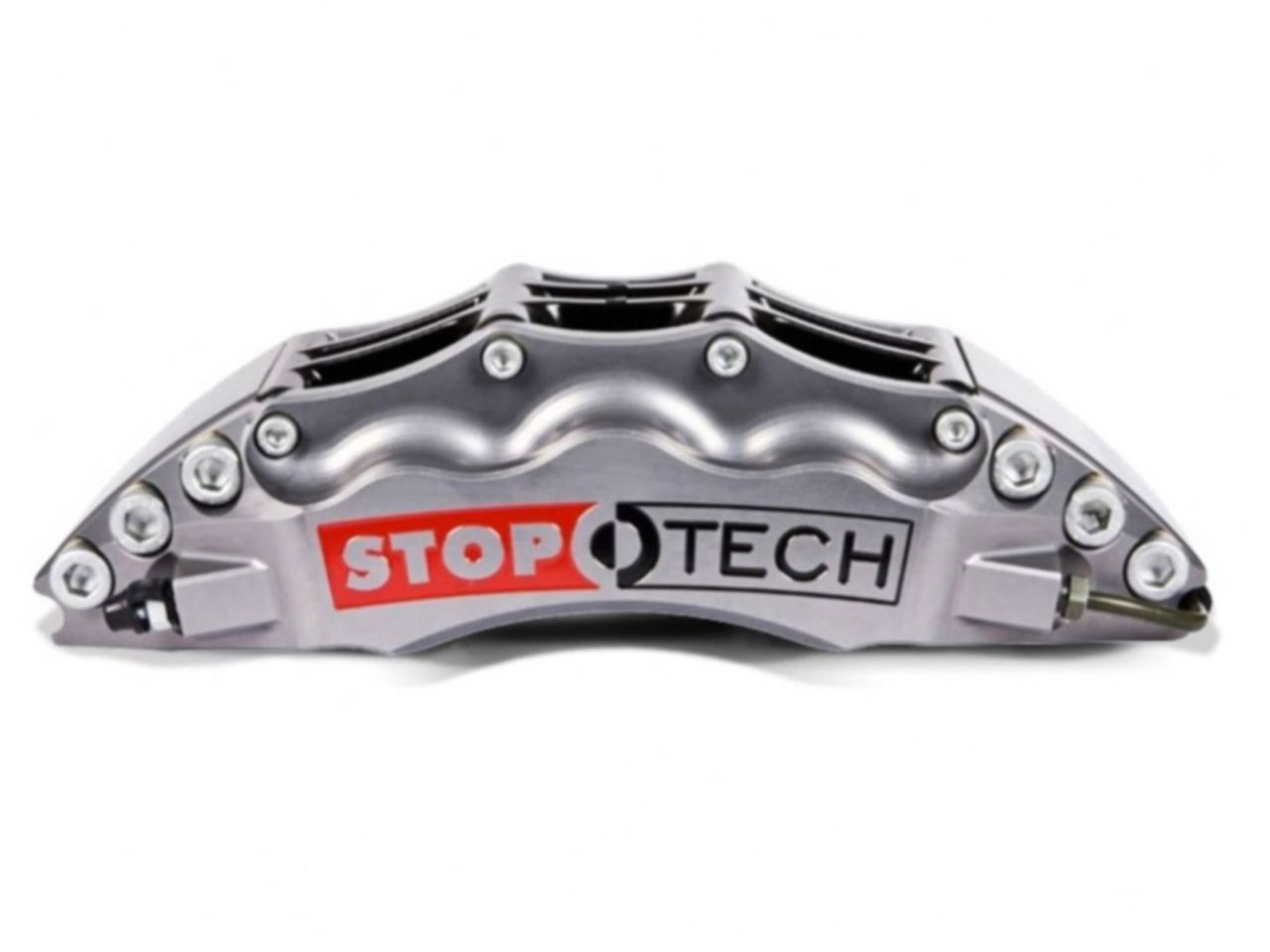 StopTech  Trophy Sport Big Brake Kit; Silver Caliper Drilled 2-Piece Rotor, Front