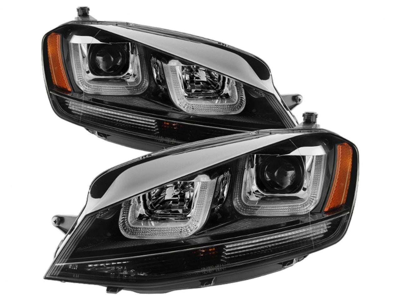 Spyder Headlights PRO-YD-VG15-BLK-DRL-BK Item Image