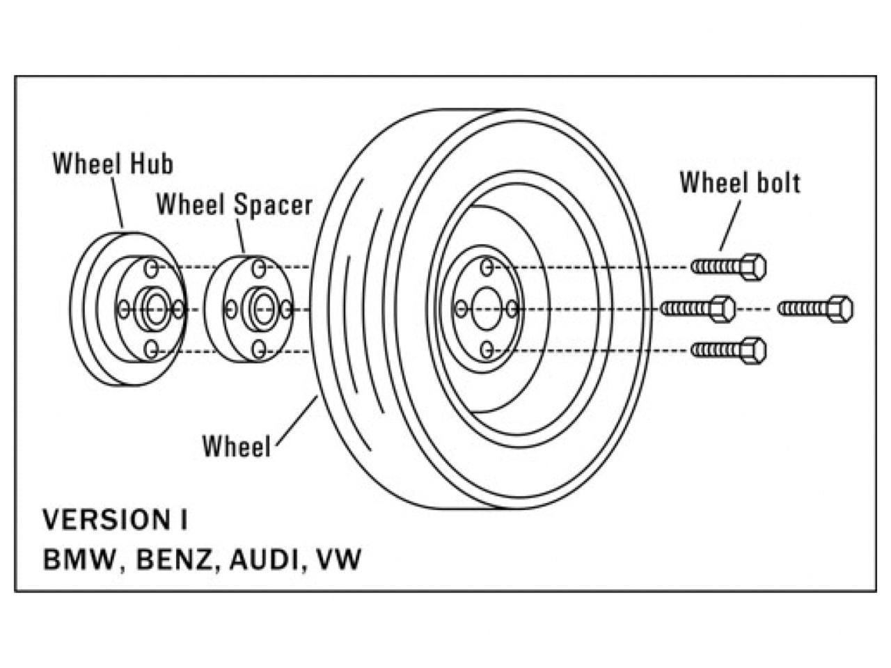 Ichiba Wheel Spacers SU-50917 Item Image