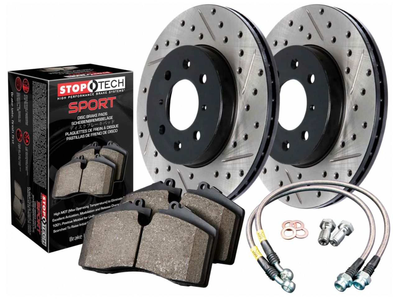 StopTech Rotor and Pad Kits 939.33089 Item Image