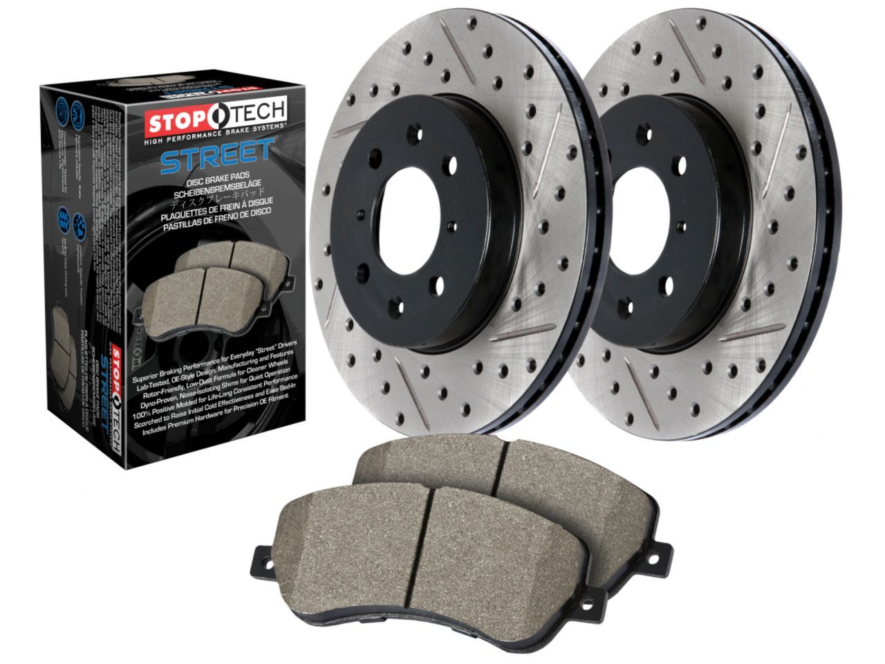 StopTech Rotor and Pad Kits 977.62001 Item Image