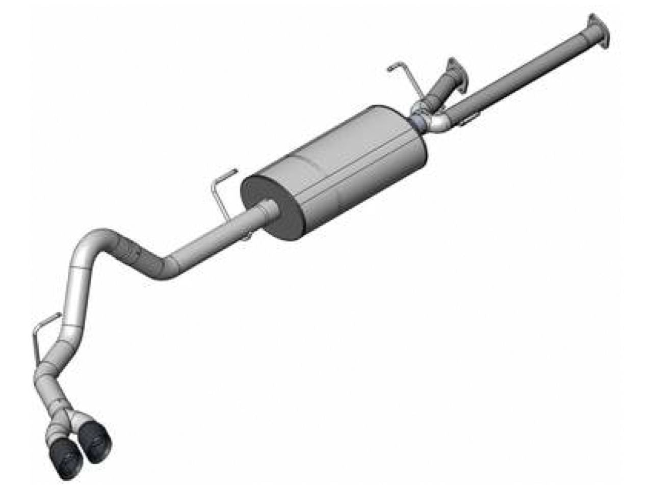 Corsa Performance Catback Exhaust 14572BLK Item Image