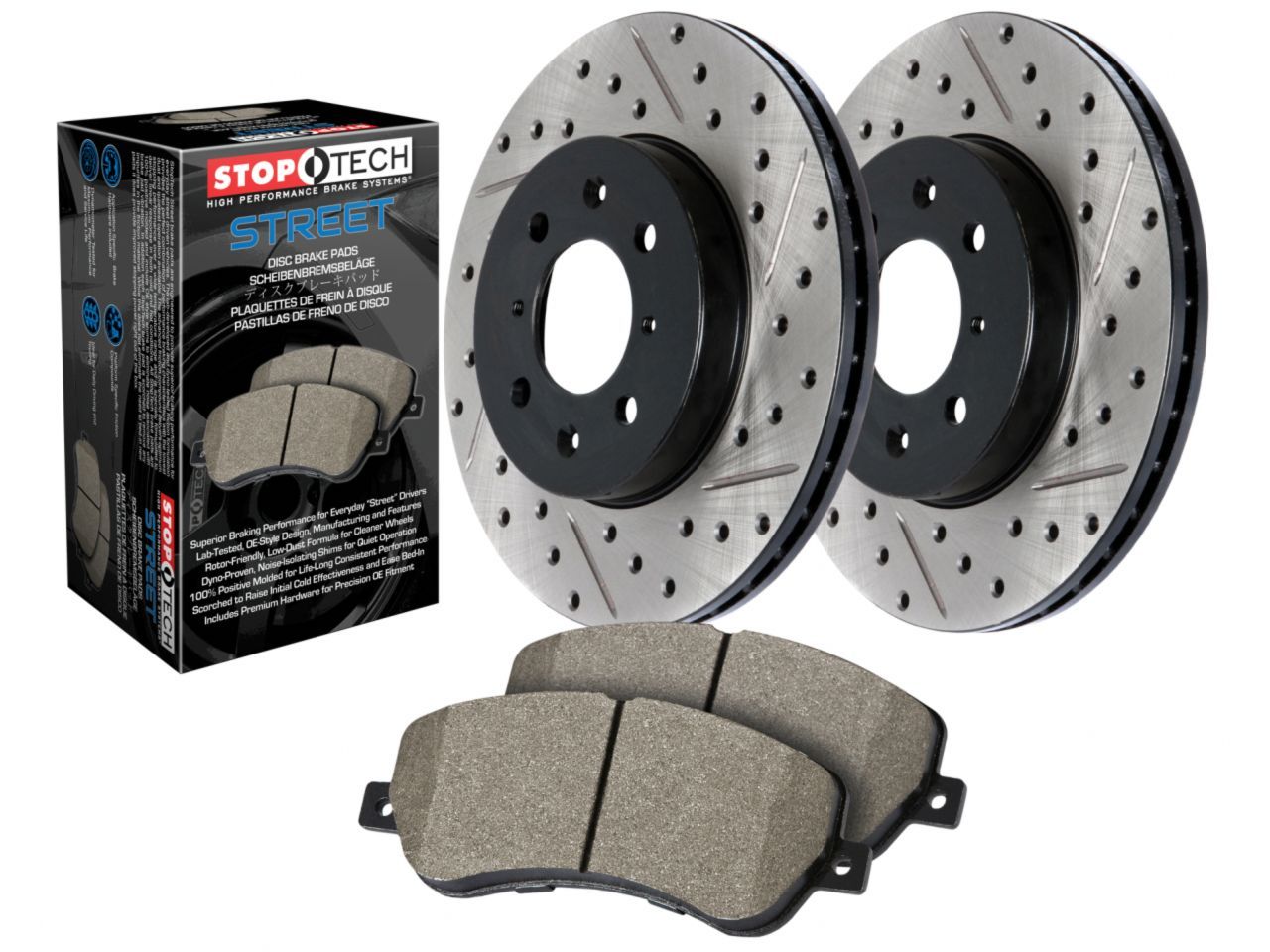 StopTech Rotor and Pad Kits 938.45016 Item Image