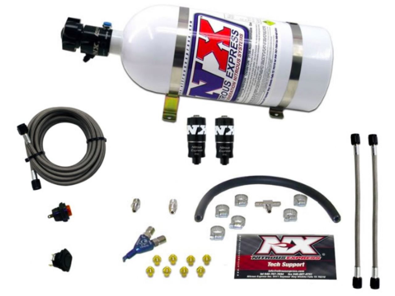 Nitrous Express Nitrous Oxide Kits and Accessories 20001-10 Item Image