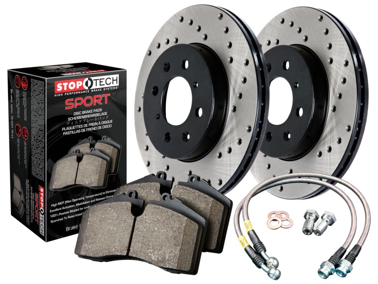 StopTech Brake Rotors 979.66017F Item Image