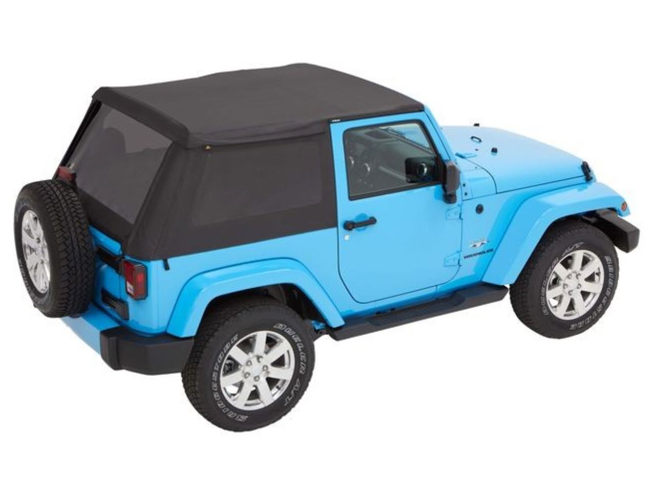 Bestop Soft Top; All New Trektop NX; Black Diamond; Fabric