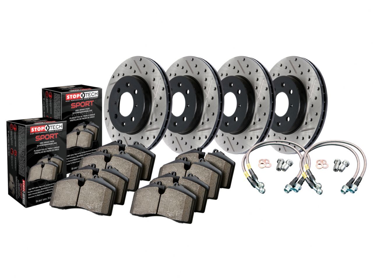 StopTech Rotor and Pad Kits 978.63012 Item Image