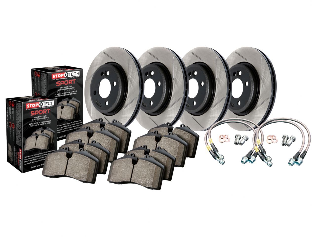 StopTech Rotor and Pad Kits 977.63010 Item Image