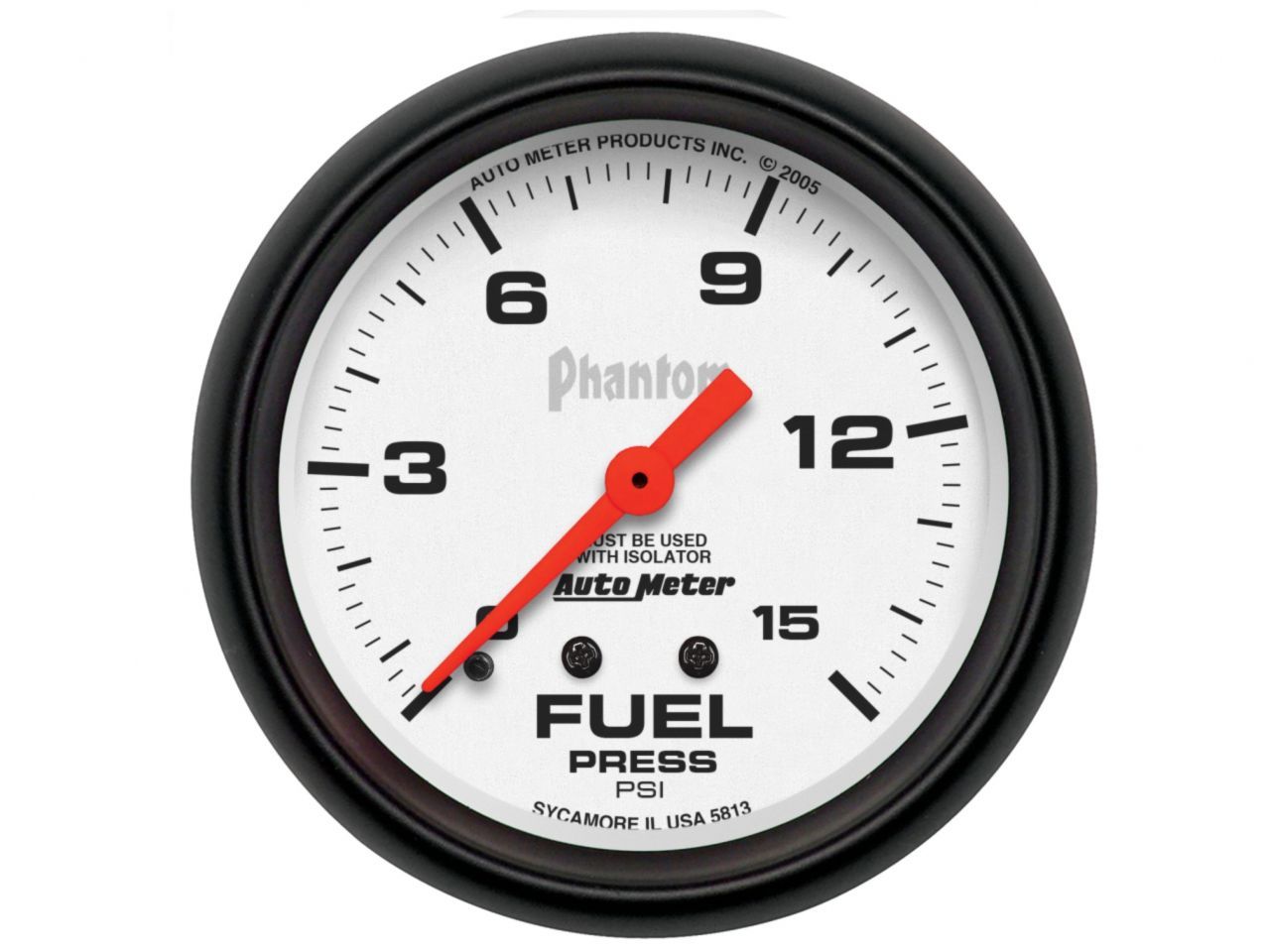 Autometer Fuel Pressure Gauge 5813 Item Image