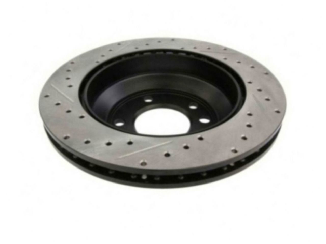 StopTech  Select Sport Drilled And Slotted Brake Rotor; Front Left