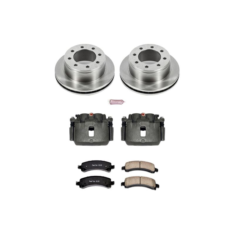 PowerStop PSB Autospecialty Kit w/Cals Brakes, Rotors & Pads Brake Kits - OE main image