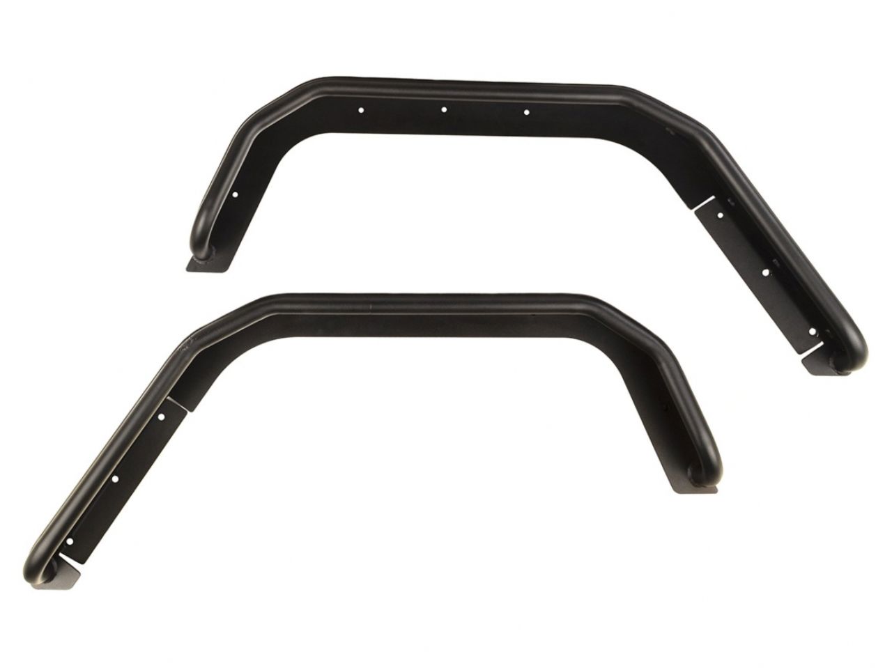 Rugged Ridge Steel Tube Fender Flares; Rear; 07-18 Wrangler JK