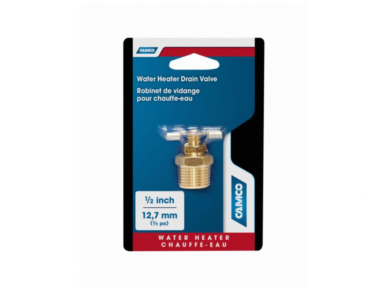 Camco Water Heater Drain Valve - 1 / 2" Bilingual LLC