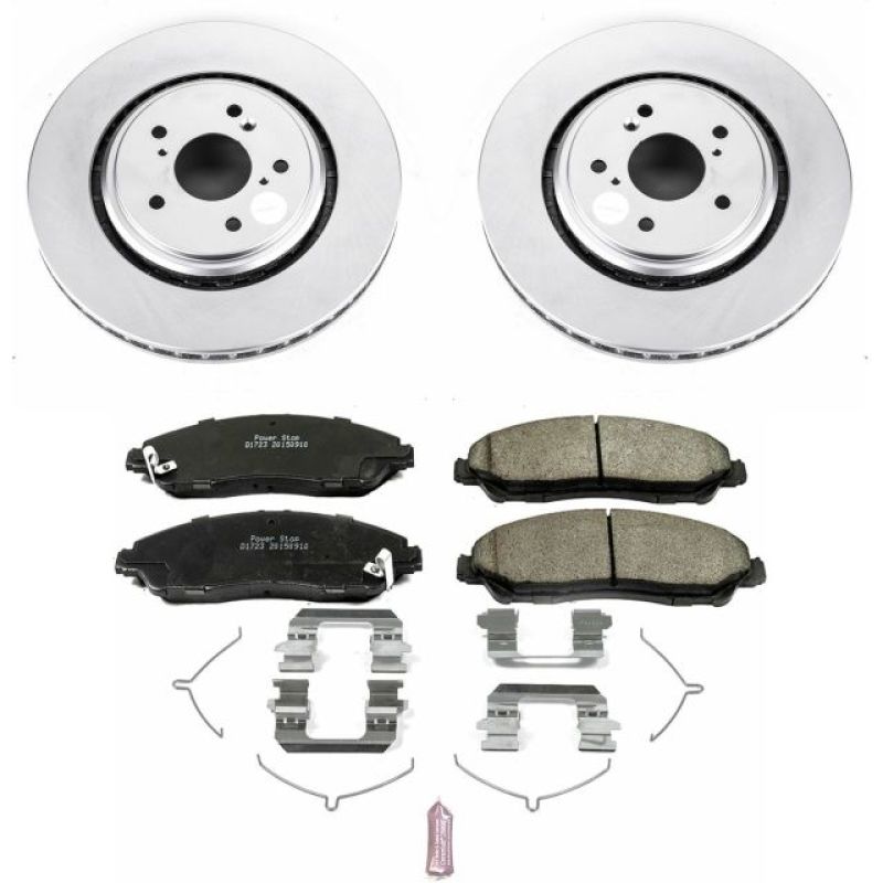 PowerStop PSB Z17 Evolution Coated Kit Brakes, Rotors & Pads Brake Kits - Performance Blank main image