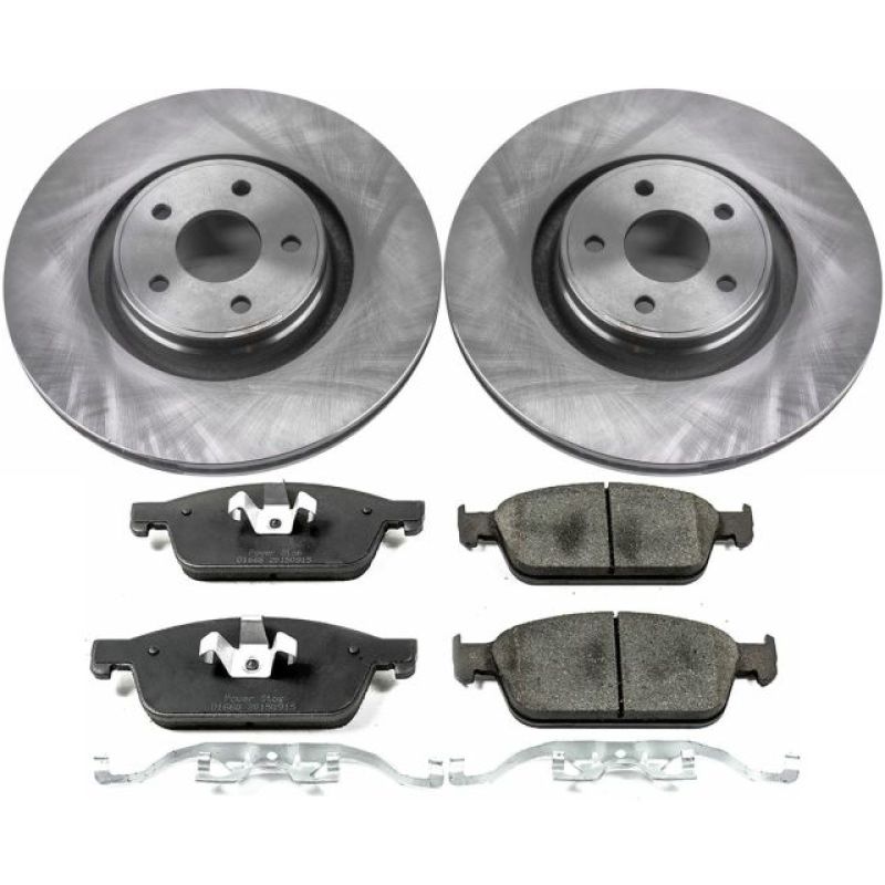 PowerStop PSB Autospecialty Kit Brakes, Rotors & Pads Brake Kits - OE main image