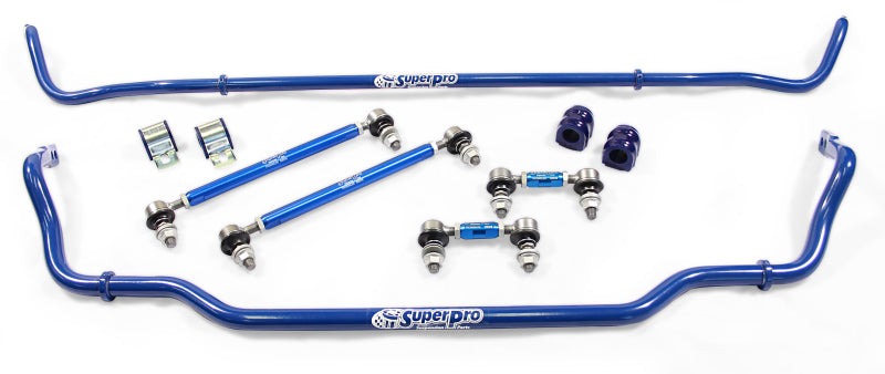 Superpro 2018 Kia Stinger Base Front / Rear 24mm F/18mm R Adjustable Sway Bar and Link Set RCSTING0100KIT