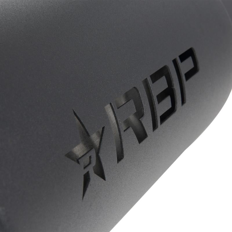 RBP RX-7 High Heat Textured Exhaust Tip Inlet 3.5in. / Outlet 4.5in. / Length 12in. - Black RBP-35455-7 Main Image