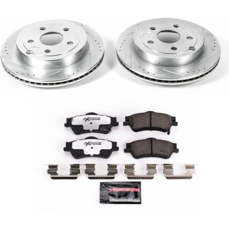 PowerStop PSB Z26 Street Warrior Kit Brakes, Rotors & Pads Brake Kits - Performance D&S main image