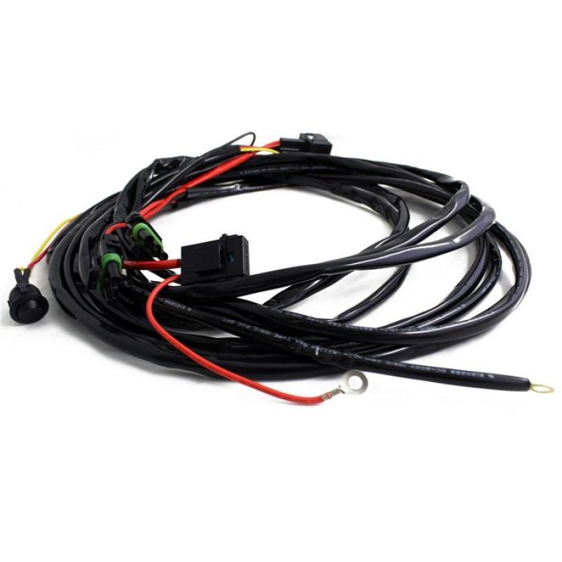 Baja Designs OnX6/S8/XL Pro/Sport Wire Harness (2 Light Max) 640115 Main Image