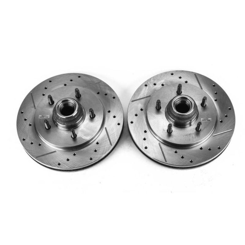 PowerStop PSB Evolution Drill/Slot Rotor Brakes, Rotors & Pads Brake Rotors - Slot & Drilled main image