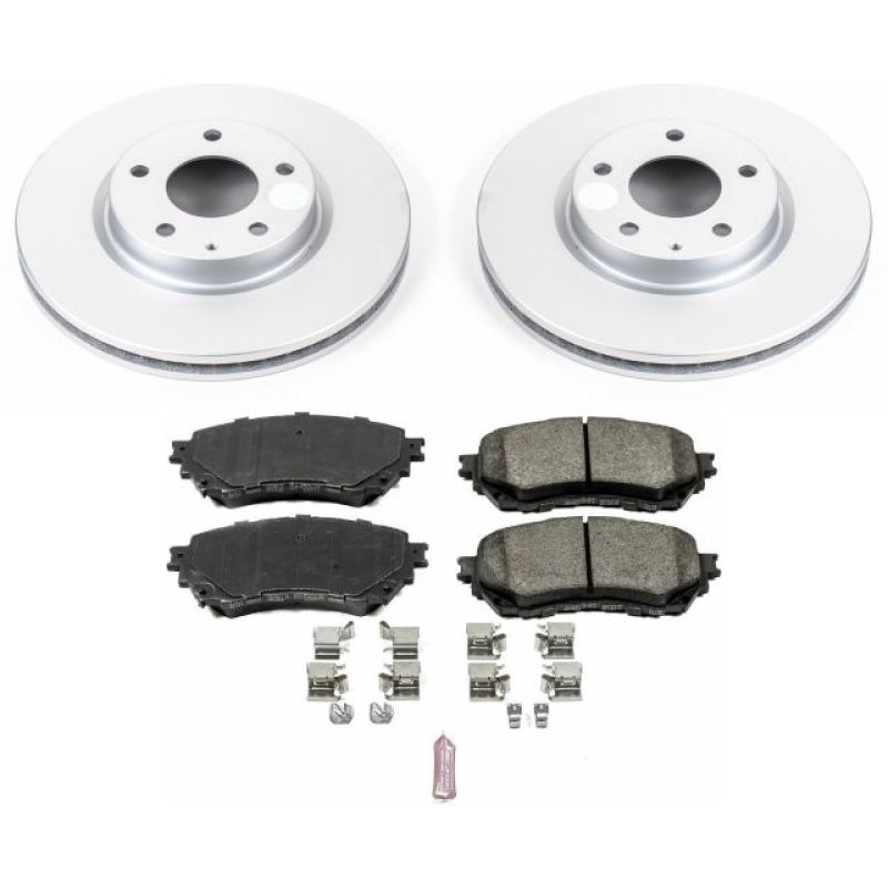 PowerStop PSB Z17 Evolution Coated Kit Brakes, Rotors & Pads Brake Kits - Performance Blank main image