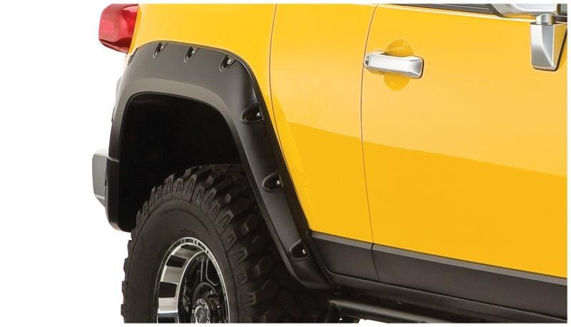 Bushwacker 07-14 Toyota FJ Cruiser Pocket Style Flares 2pc - Black 31064-02 Main Image