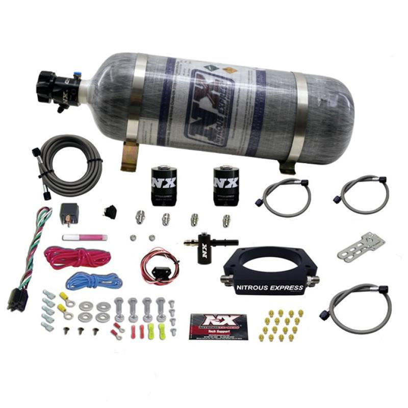 Nitrous Express 2014+ Chevrolet Corvette C7 Nitrous Plate Kit (50-300HP) w/Composite Bottle 20938-12 Main Image