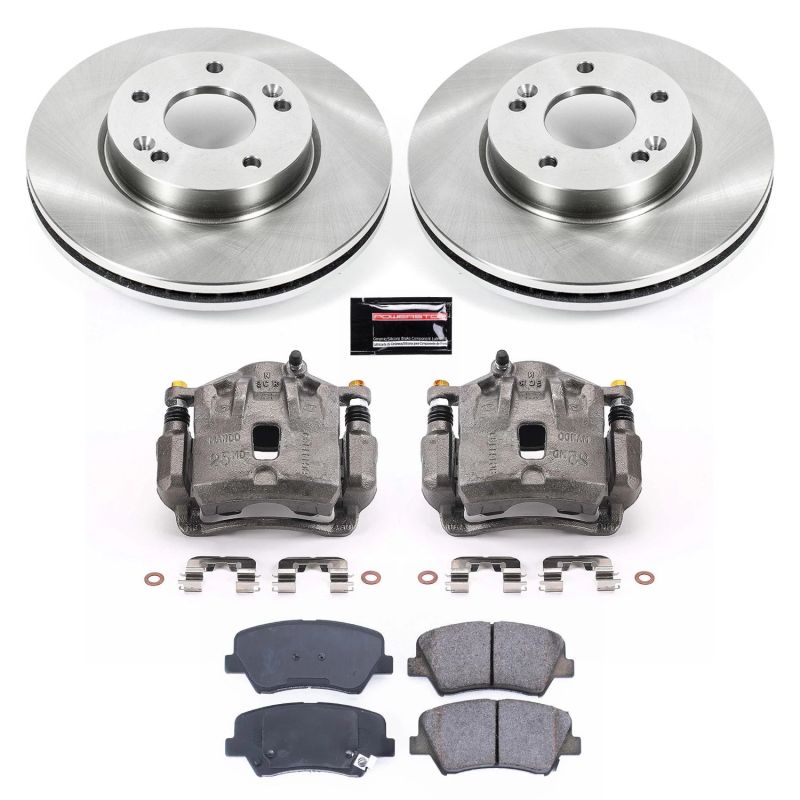 PowerStop PSB Autospecialty Kit w/Cals Brakes, Rotors & Pads Brake Kits - OE main image