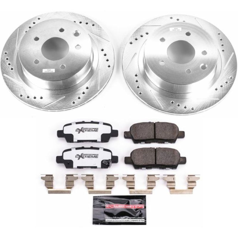 PowerStop PSB Z26 Street Warrior Kit Brakes, Rotors & Pads Brake Kits - Performance D&S main image