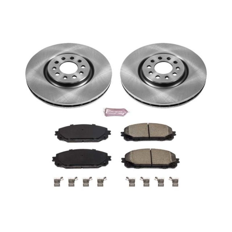 PowerStop PSB Autospecialty Kit Brakes, Rotors & Pads Brake Kits - OE main image