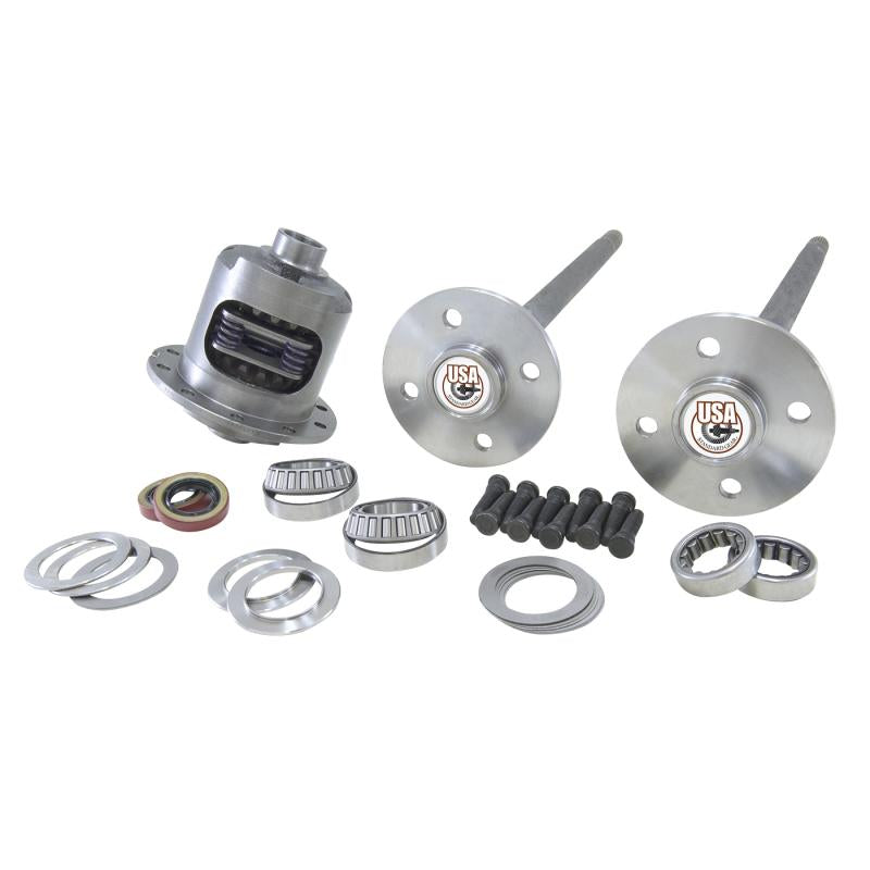 Yukon Gear 79-93 Mustang Axle Kit / 28 Spline / 4 Lug Axles w/ Duragrip Positraction YA FMUST-1-28 Main Image