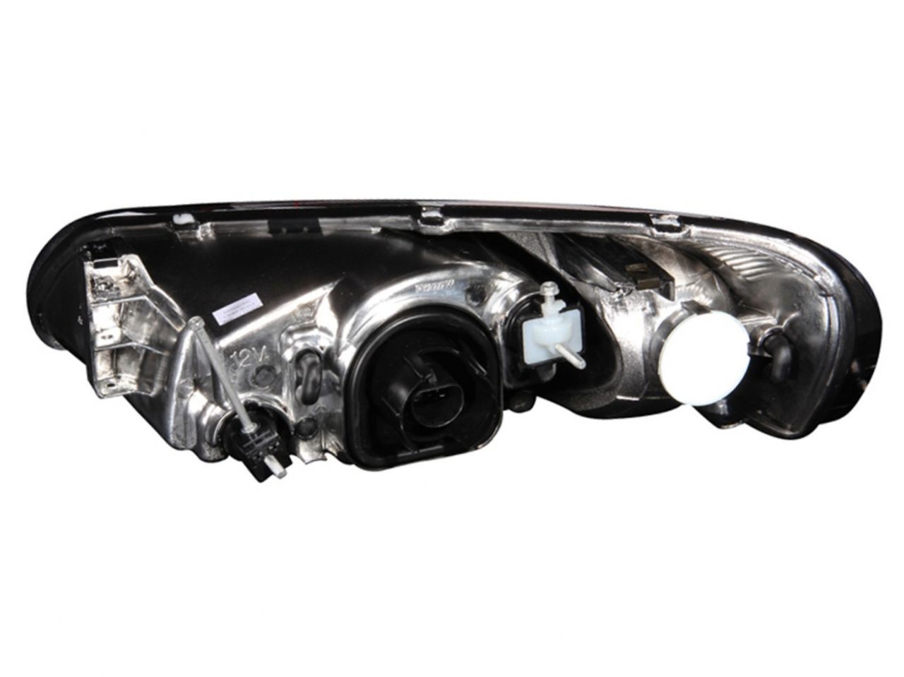 Anzo 2001-2004 Dodge Stratus Crystal Headlights Black