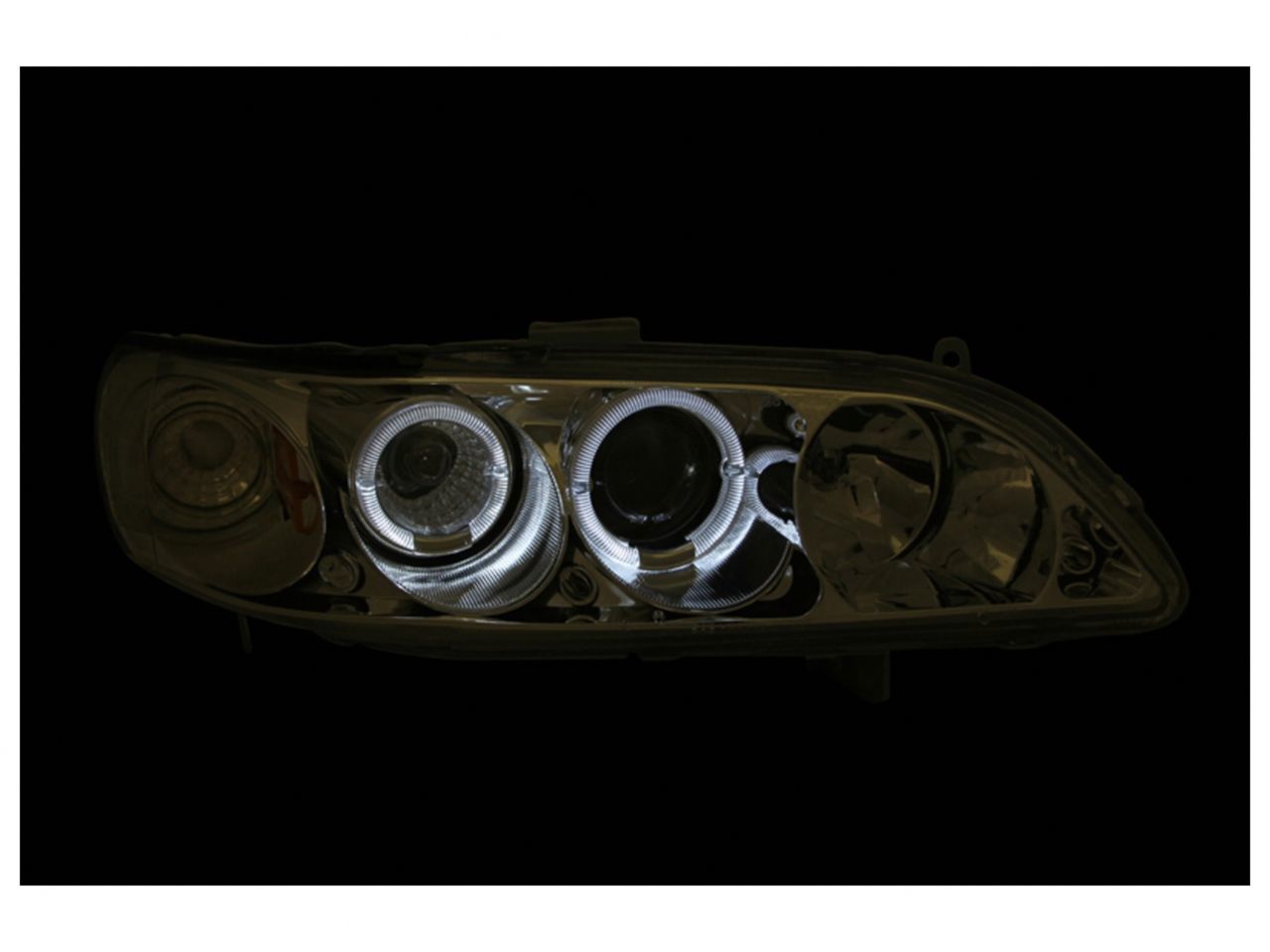 Anzo 1998-2002 Honda Accord Projector Headlights w/ Halo Chrome