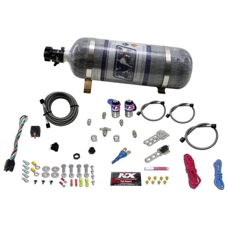 Nitrous Express Sub C Nitrous Kit (25-35-50HP) w/Composite Bottle 20916-12 Main Image