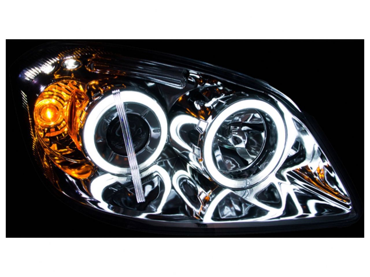 Anzo 2005-2010 Chevrolet Cobalt Projector Headlights w/ Halo Chrome