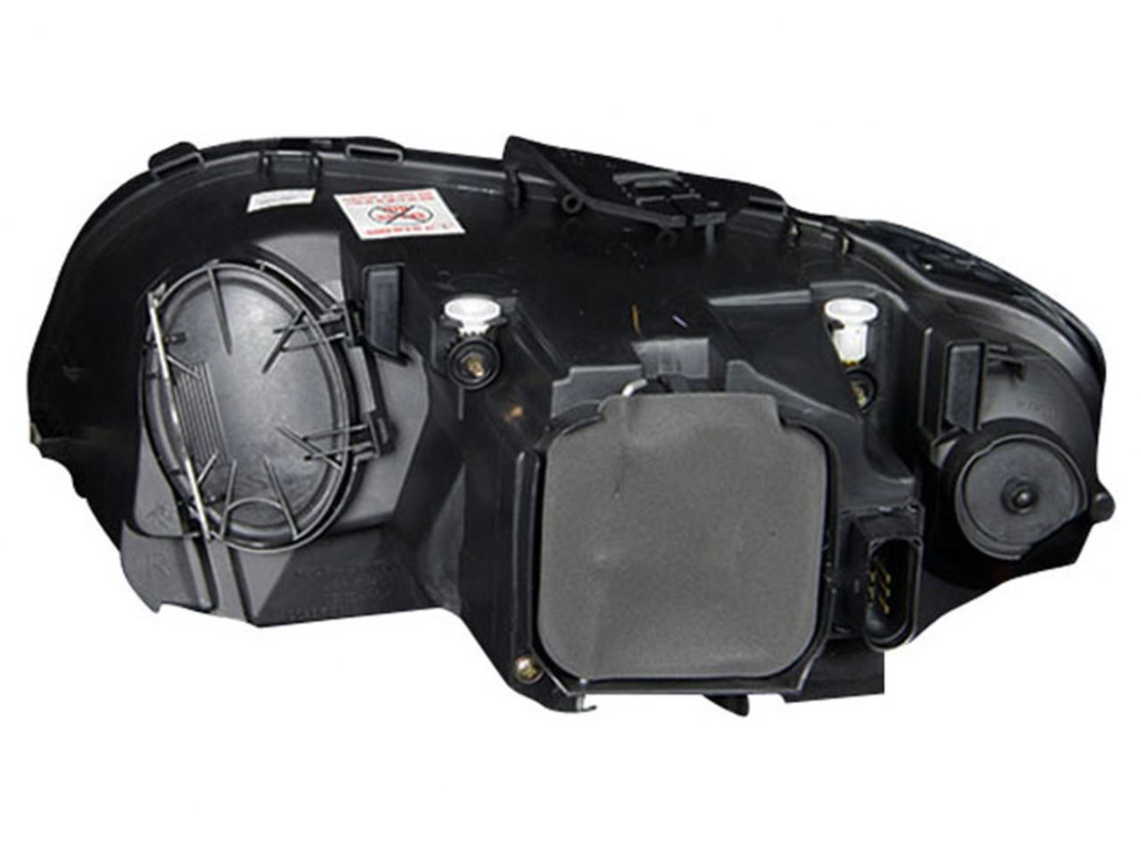 Anzo 2006-2008 Audi A3 Projector Headlights Black (R8 LED Style)