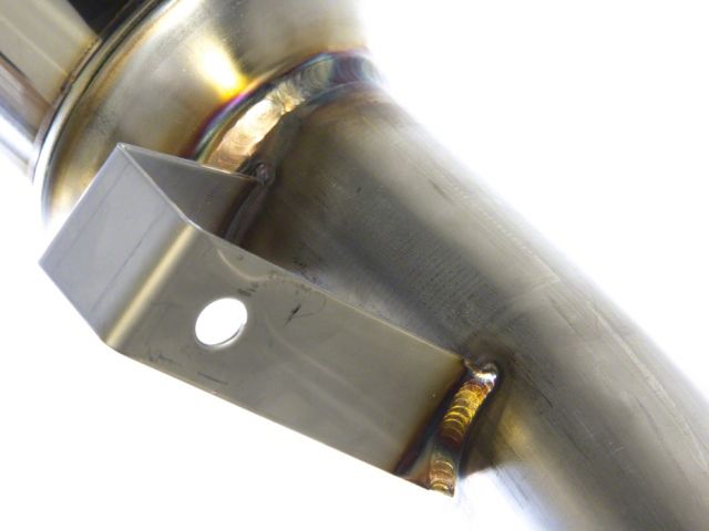 Fujitsubo 110-23127 Double Resonated Catless Racing Front Pipe w/ Wideband O2 Bung - FR-S / GT86 / 86 / BRZ / GR86 (1st & 2nd Gen)