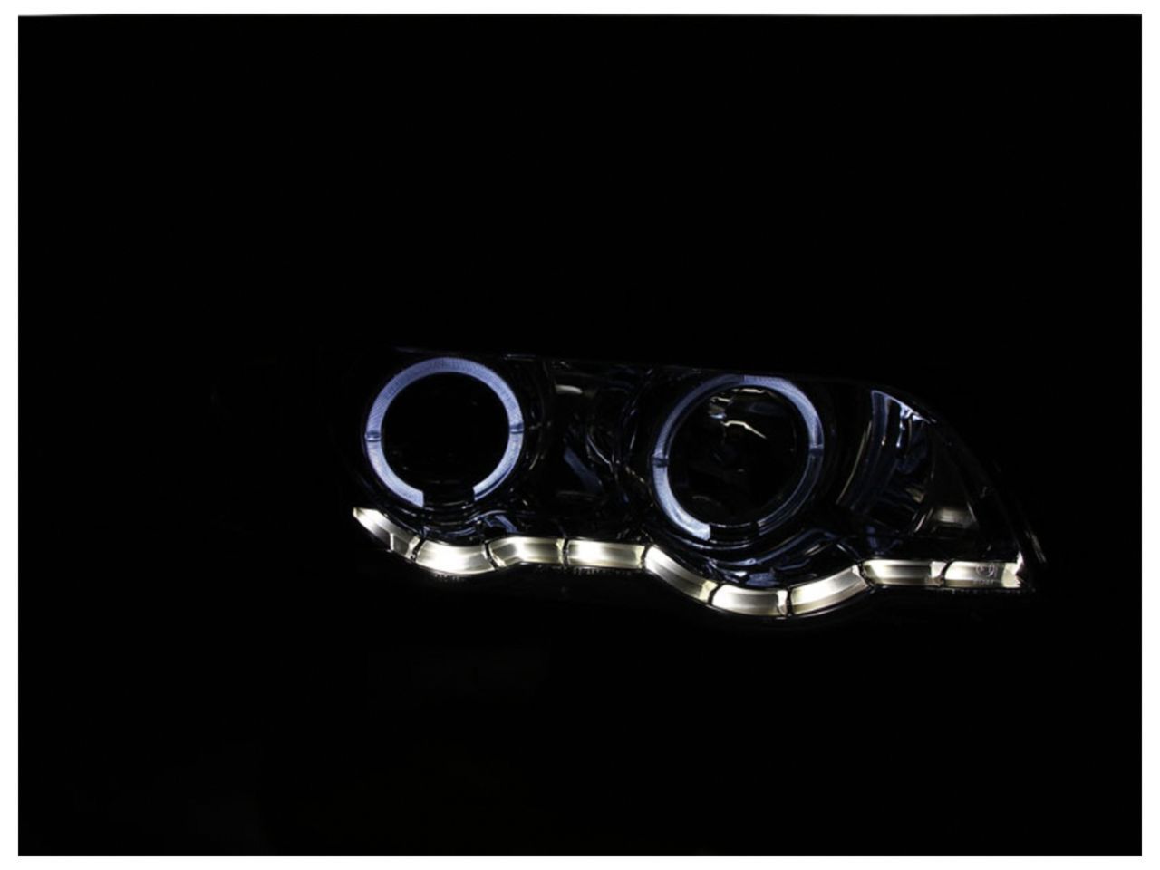 Anzo 2000-2003 BMW X5 Projector Headlights w/ Halo Chrome