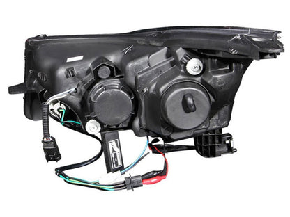 Anzo 2011-2015 Chevrolet Cruze Projector Headlights w/ Halo Black (LED Eyeb