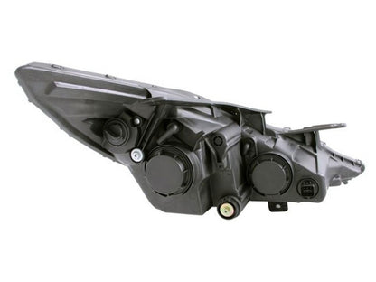 Anzo 2011-2014 Hyundai Sonata Projector Headlights w/ Halo Black