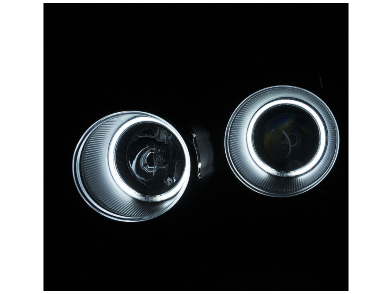 Anzo 2012-2015 Chevrolet Sonic Projector Headlights w/ Halo Chrome (CCFL)