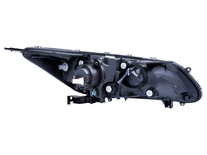 Anzo 2013-2015 Honda Accord Projector Headlights w/ U-Bar Chrome