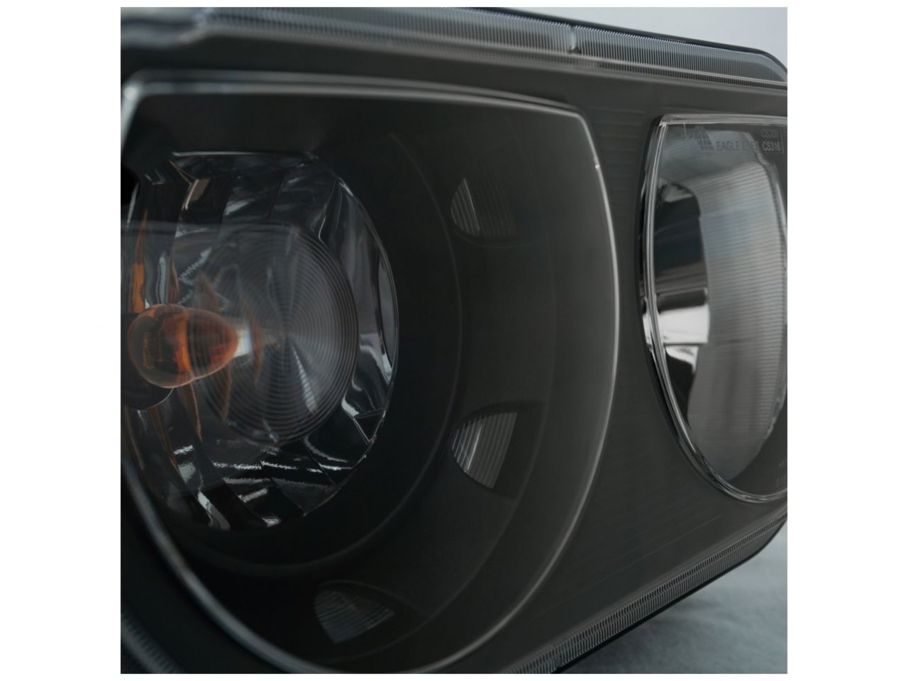 Anzo  2008-2014 Dodge Challenger Crystal Headlights Black