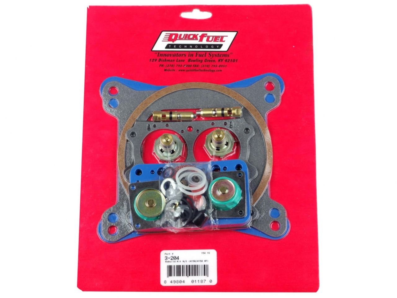 Quick Fuel Carburetor Kits 3-208QFT Item Image