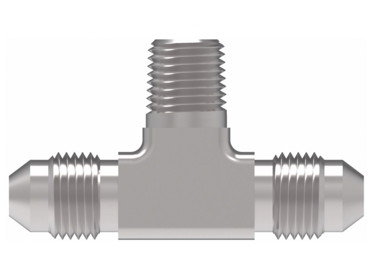 Aeroquip -6AN Dash Size; 3/8in. Pipe Size; 1/8in. NPT Port Size; Aluminum; Nick