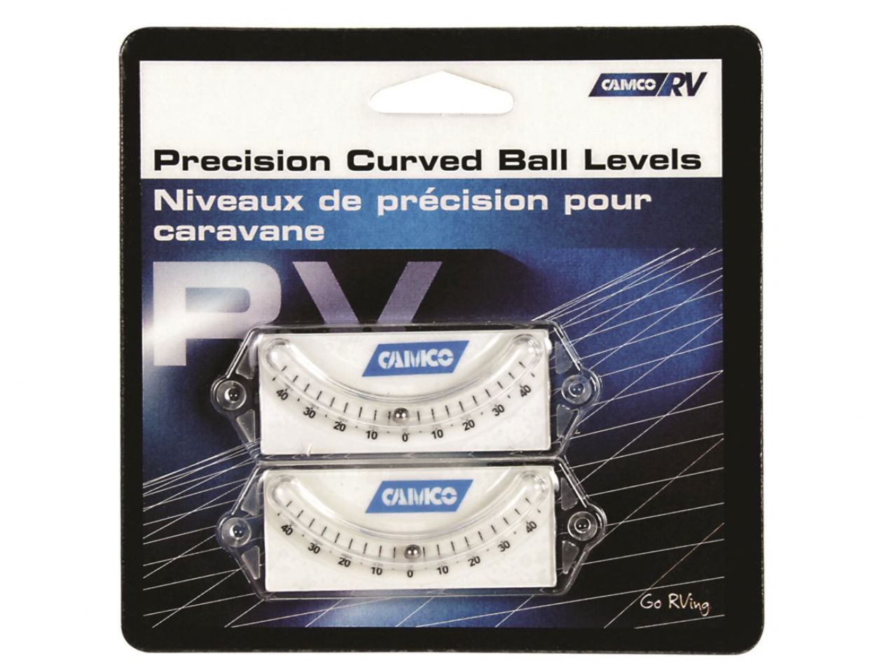 Camco Level - Precision Curved Ball - 2 Per Card Bilingual